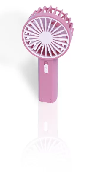 PREMIAIR Prem-I-Air Mini USB Rechargeable Hand Held Fan With Strap
