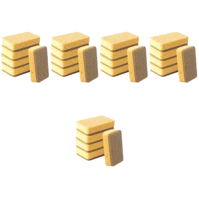 25 Pcs Strofinacci Cucina Spugna Spugne Lavapavimenti Olio Antiaderente
