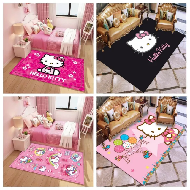 Schlafzimmer Teppich Fußmatten 3D Hello Kitty Teppich Kinder Teppich Bodenmatte