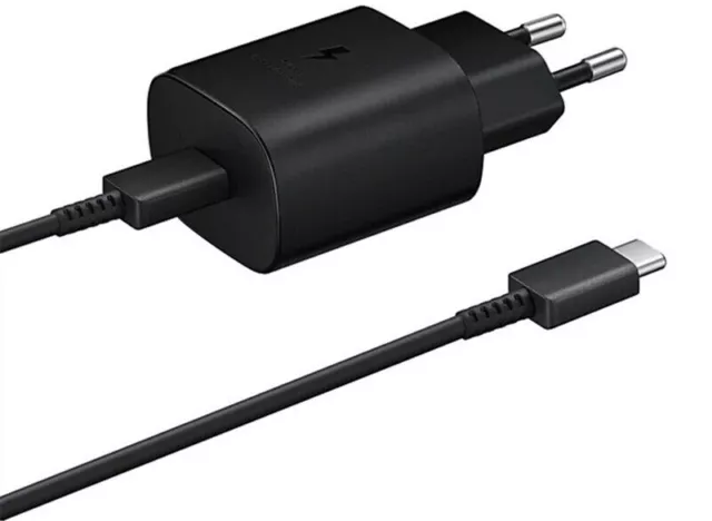 Genuine 25W Schnell Ladegerät passt für Samsung Galaxy S22 S23 USB C Ladekabel 3