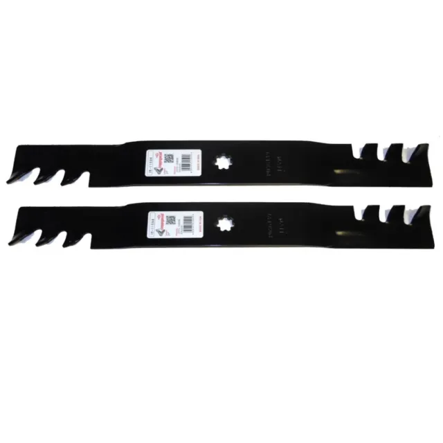2Pk 11594 Blades Compatible With 42" John Deere AM141033, GX22151, GY20850