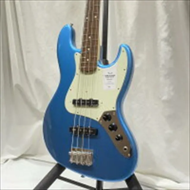 Fender JAZZ BASS Fabriqué En Japon 60s Lac Calme Bleu Tilleul Corps Avec Housse