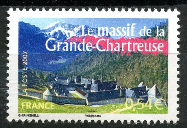 Stamp / Timbre France  N° 4019 ** Regions / Le Massif De La Grande Chartreuse