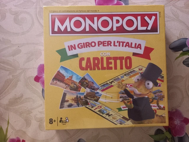Monopoly In Giro Per L'Italia Con Carletto Sofficini Findus Hasbro Gaming