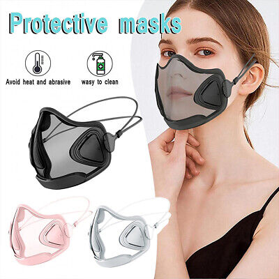 Sport Face Mask Mask Anti-fog Face Shields Combine Transparent Durable Reusable