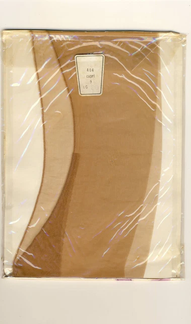 Calze in nylon/cuciture anni 60 KOLIBRI G. 9 -51/20 nylon con cucitura/calze da cucitura (5