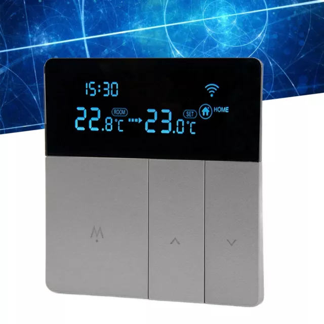 (Without WiFi)Digital Thermostat 90-240V Underfloor Heating Thermostat Wall