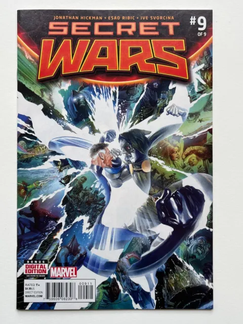 Secret Wars #9 (2016) Hickman Alex Ross, Miles Morales joins 616 NM