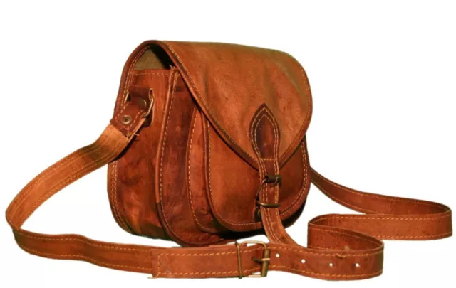 Femmes Fait à la Main Cuir Vintage Messager Cartable Épaule Hippie Sac Neuf
