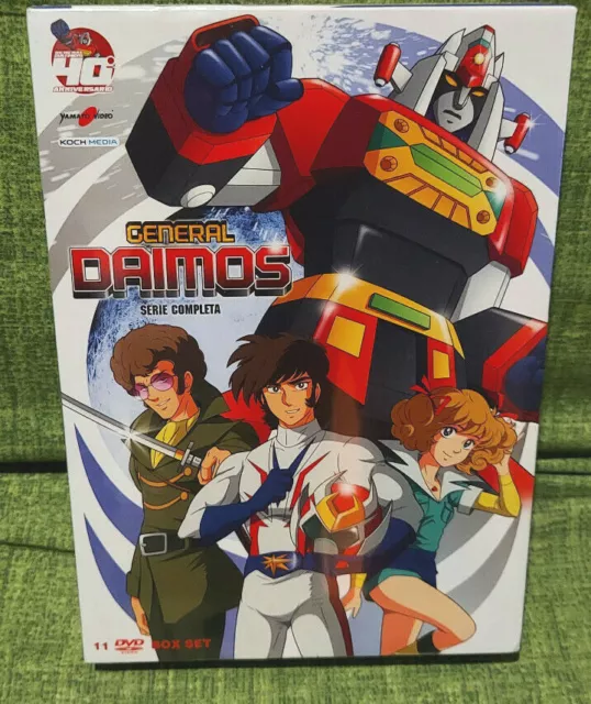 General Daimos - Serie Completa 11 DVD Cofanetto Box Set