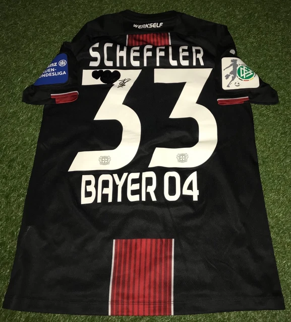 Bayer Leverkusen Frauen Matchworn Trikot Hannah Scheffler #33 Frauen Bundesliga