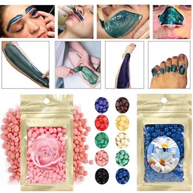 Atopbb Kit 300 Perles Cire Rose Nacré - Sceau Cachet Avec Chauffe-Cire, Cuillère Et Bougies
