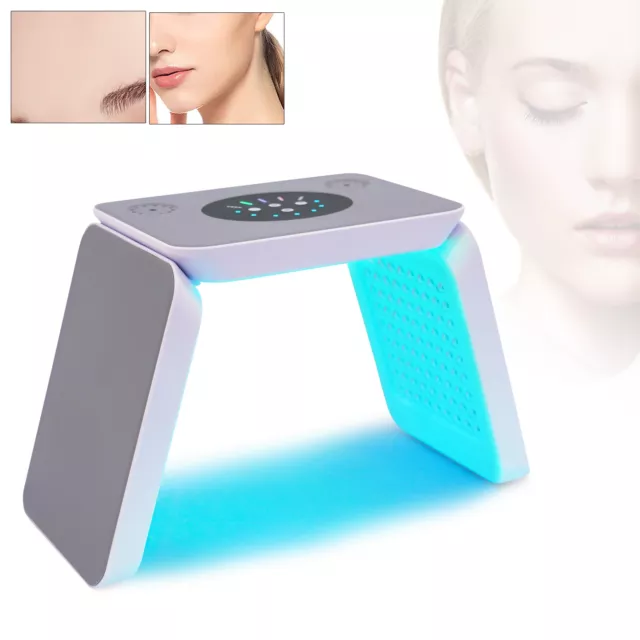 7Color LED Light Therapy Face Beauty Machine Skin Facial Rejuvenation Anti-Aging