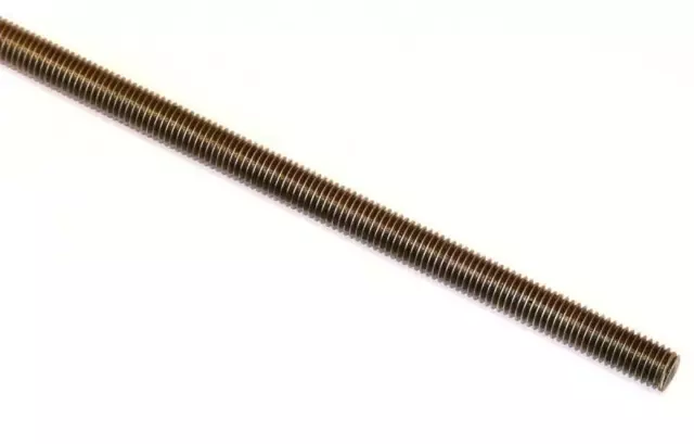 Barre de Filetage M24 X 1000 Filetage à Gauche, Galvanisé, din 975-8.8