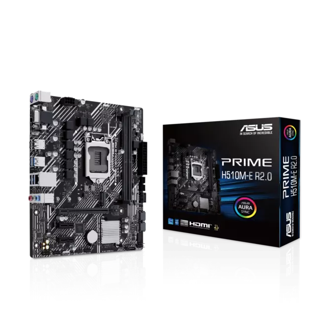 ASUS Prime H510M-E R2.0 Socket Intel LGA1200 Carte mère