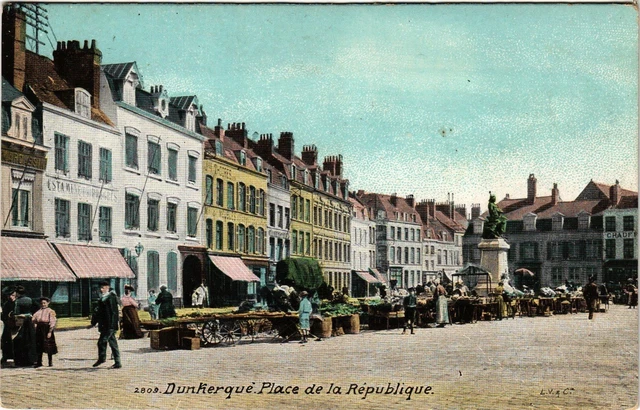 CPA DUNKERQUE - Place de la Republique (205294)
