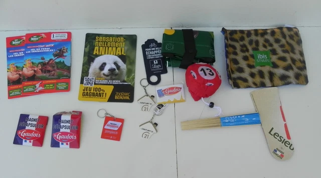 Cyclisme - Lot 21 magnet Goodies Collection caravane Tour de France
