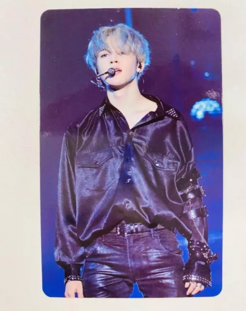 BTS JIMIN Official Photo Card Love Yourself World Tour Europe Blu-ray 2018 K pop