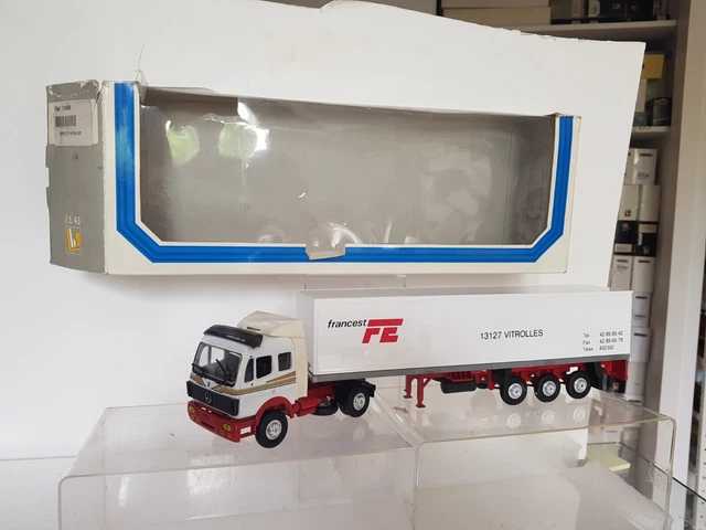 Camion Blanchet 1/43 Louis Surber - Eligor - Miniature Collection Vintage