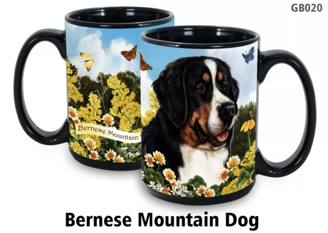 Garden Party Mug -  Bernese Mountain Dog