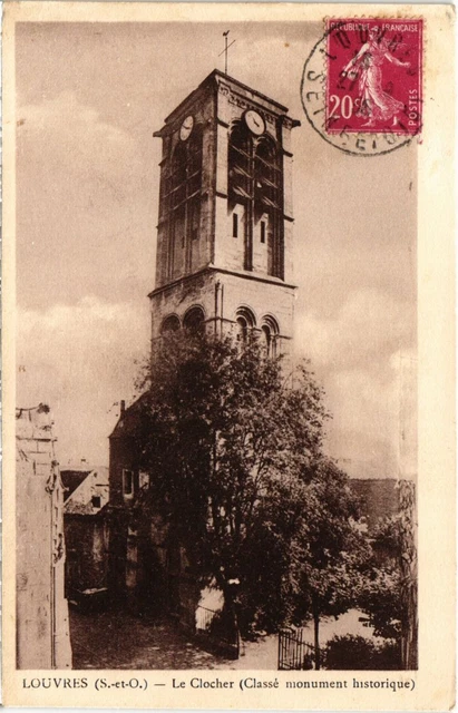 CPA Louvres Le Clocher FRANCE (1332661)