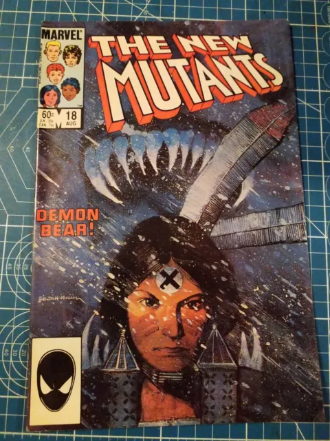New Mutants vol 1 #18 Marvel Comics 7.5 H8-258 1st Warlock