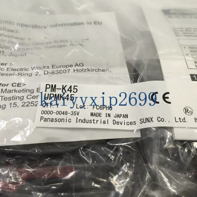 1PC Panasoni Photoelectric Switch PM-K45 NEW PM-K45 Expedited Shipping