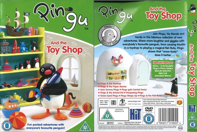 206D NEW SEALED Region Oversea Dvd Pingu And The Toy Shop