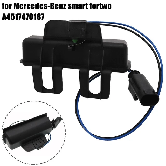 Maniglia coperchio stivale nero resistente per Smart Fortwo 451 A4517470187 long