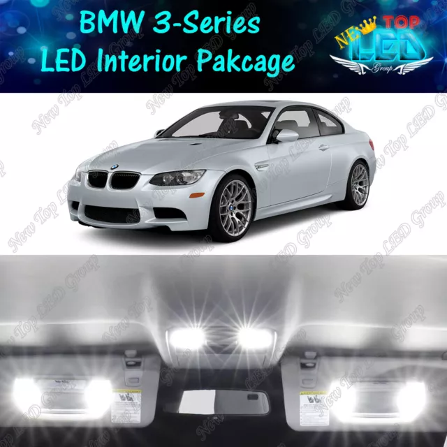 16x White LED Interior Light Package BMW 3 Series E90 E92 328i M3 335i 2006-2012