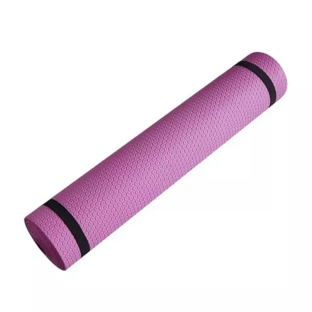 Yoga Mat Anti-Skid Sports Fitness Mat 3MM-6MM Thick EVA Comfort Foam Yoga Mat