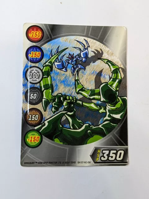 Bakugan SHINY DEVIL Green Ability Card Battle Brawlers 47/48e