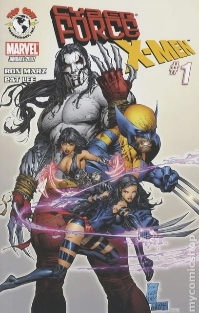 Cyberforce X-Men 1A VF 2007 Stock Image