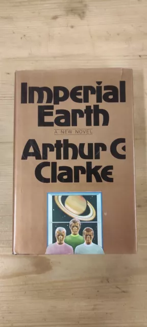 Arthur C. Clarke First Edition 1976 Imperial Earth Hardcover w/Dustjacket