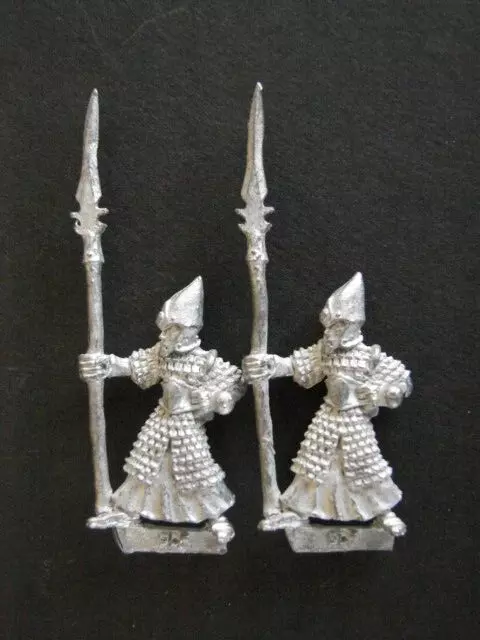 Games Workshop WFB 2 Elf spearmen Vintage Metal  Warhammer Oldhammer