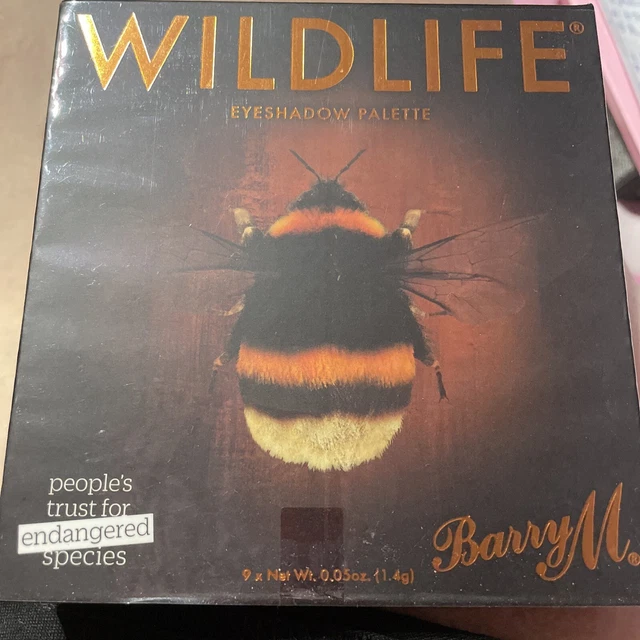Barry M Wildlife Bee Lidschatten Palette 9 Farbtöne 1,4 g NEU versiegelt