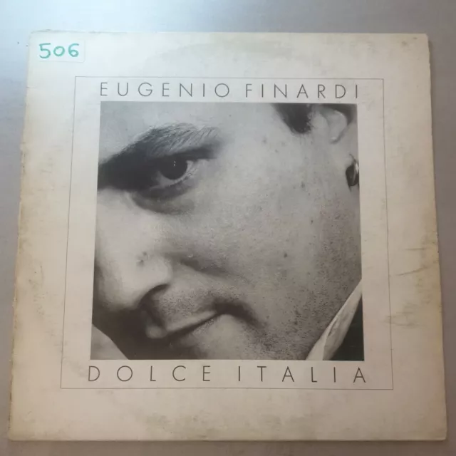 Eugenio Finardi Dolce Italia Lp Italypress 1987
