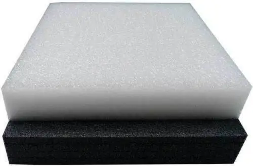 Almohadilla/alfombra de espuma de fieltro con aguja. Bloque de espuma densa 200 mm x 200 mm x 50 mm de espesor
