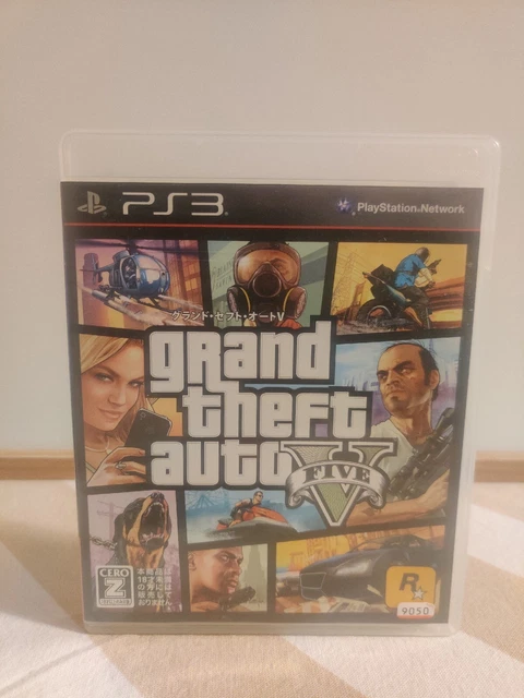GRAND THEFT AUTO V / GTA 5 - Rockstar PlayStation 3 PS3 Japan Import