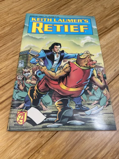 Adventure Comics Keith Laumer's Retief Comic Book Issue #2 KG