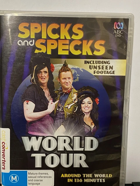 DVD - Spicks And Specks - ABC World Tour Europa, Australiana, Britannia R4