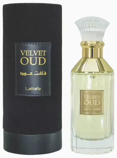 LATTAFA Terciopelo Oud Eau de Parfum para Hombres y Mujeres Con en Todo el Mundo