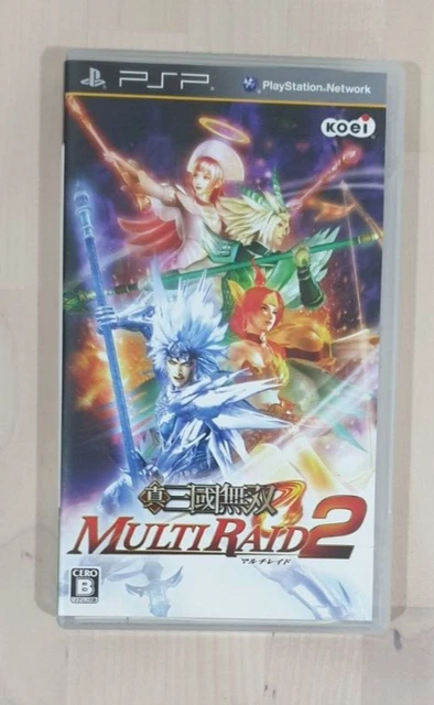 Shin Sangoku Musou Multi Raid 2 - Sony Playstation Portable - Japan Import
