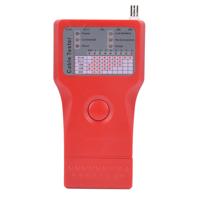 Tester cavo intelligente festa della mamma tester BNC 5 in 1 multifunzione