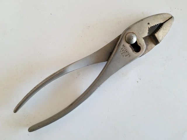 Kraeuter 8" Slip Joint Pliers 356-8 USA Vintage Free Shipping