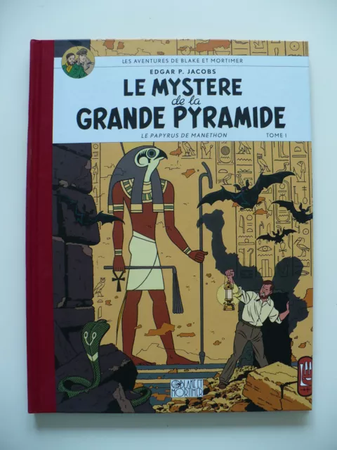 RE vintage (état neuf) - Blake & Mortimer (Le Soir) - La grande pyramide 1