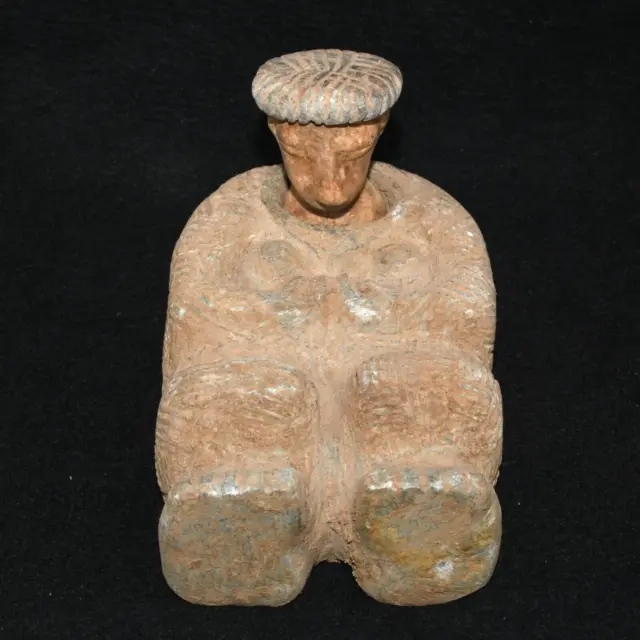 Ancient Baktria Bactrian Margiana Stone Idol Statue in Good Condition C. 2100 BC