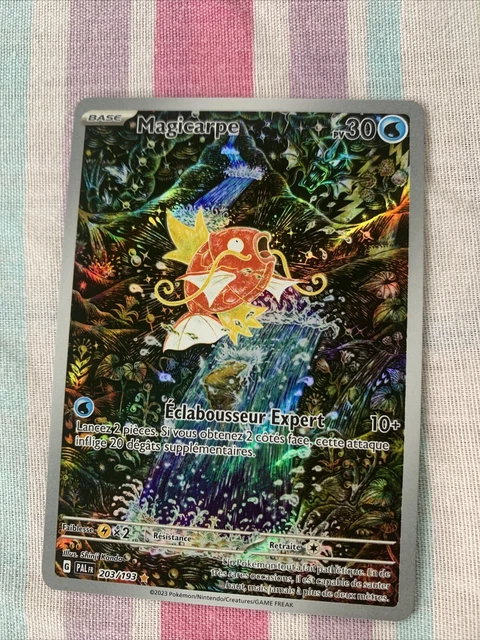 Pokémon – Magicarpe 203/193 Gallery Secrète – Coffret De 10 Cartes Françaises, Écarlate Et Violet – Évolutions à Paldea
