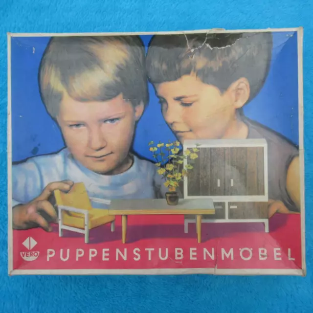 Vero Puppenstubenmöbel - Nur Leere Verpackung - Ddr - Ovp