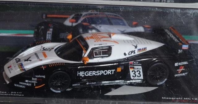 Maserati MC12 FIA GT 2004 1:43 IXO (Neuf avec emballage d'origine) à